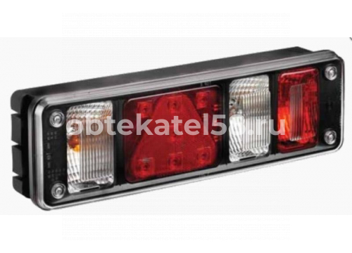 фонарь задний Krone 6-секционый гибрид лампа/LED LH разьемом EasyConn 7pin ТАС U029.3716-02L