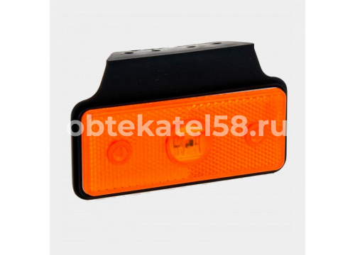 габаритный светодиодный фонарь MD-013 Z+K LED желтый с кронштейном MD-13 Z+K LED