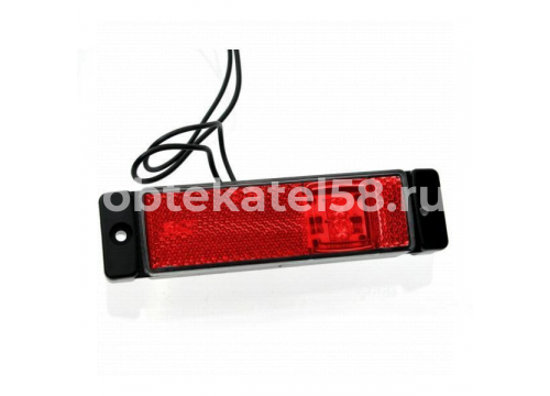 ТРАС Фонарь габаритный маркерный КРАСНЫЙ LED 011.3731-01