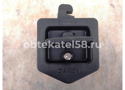 Замок Europlex для ящиков Daken H=21 пластиковый/Т-образная ручка на шарнире Daken 89020