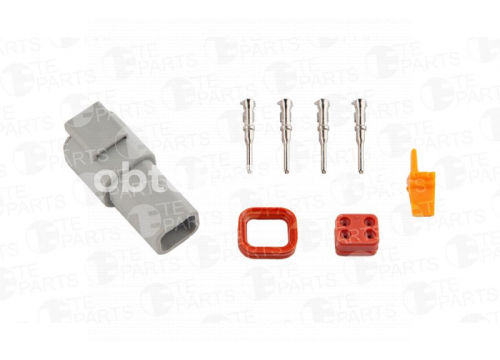 Разъем 4-х контактный (ответная часть 7804445) TE PARTS 7804442