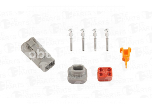 Разъем 4-х контактный (ответная часть 7804442) TE PARTS 7804445