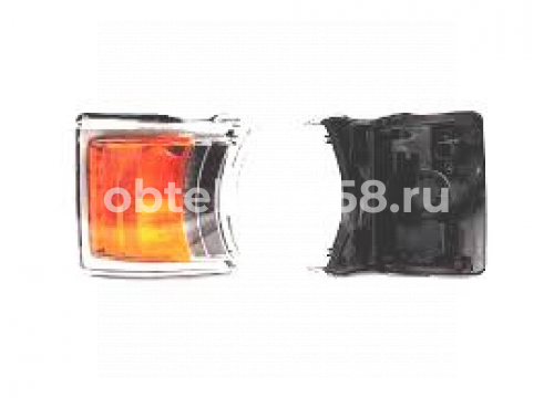 Указатель поворота SCANIA P/G/R 2014-> LED/RH/LH/серый он 1949900 HANLIN 92.SC3726
