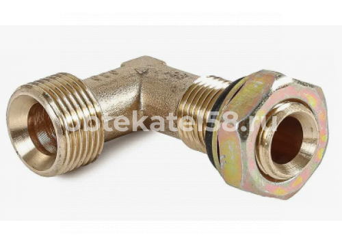 Фитинг угловой М16х1,5/M20x1,5 энергоаккумулятора (гайка/шайба/упл.кольцо) KAMAZ OEM 861030