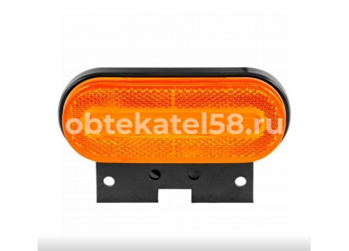 фонарь габаритный 154 желтый с неоновым светом и кронштейном ТАС 154-00-1