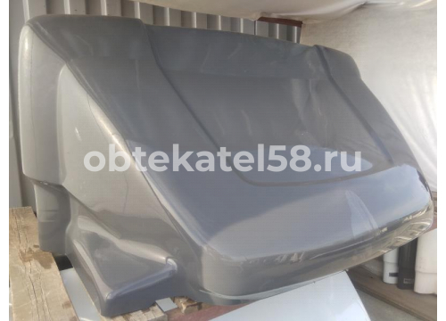 Обтекатель ГАЗЕЛЬ (ГАЗОН) НЕКСТ 2,3м (0,93м) 3-нм серый стандарт "Дакар"