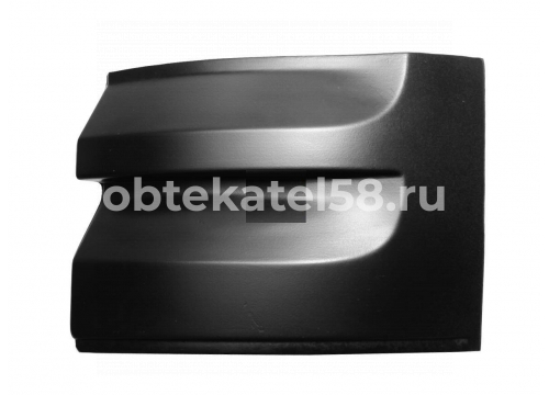 Накладка на угол кабины черная левая Mercedes actros mp1 ALFACAR ac9418840422