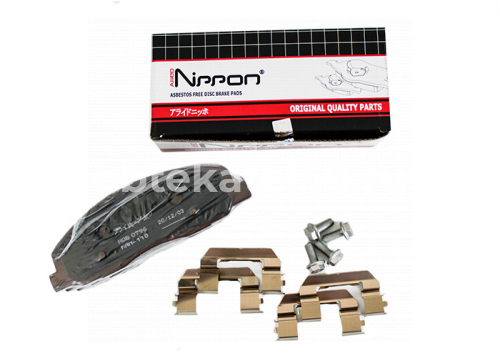 Комплект дисковых колодок ГАЗель NEXT 2013-> передняя ось он A21R23.3501171 ALLIED NIPPON ADB0796