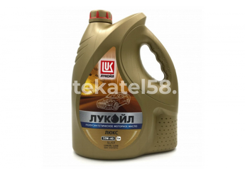 Масло Лукойл-Люкс 10W40 SAE, API SL/CF п/с 5л 3705305