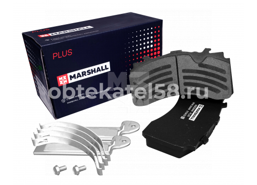 Комплект дисковых колодок SCHMITZ 2023-> с суппортами WABCO MAXX 22T 2.0 1396336 MARSHALL (PLUS) 