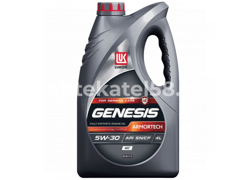 Масло Лукойл Genesis Armortech GC 5W30 SN 4л синтетическое 3149300