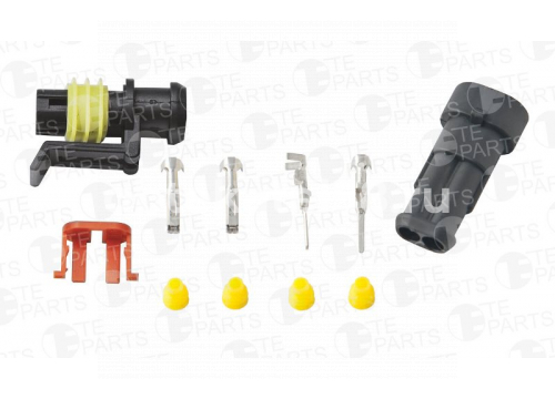 Разъём 2-х контактный комплект (7810133+7810130) TE Parts 7110163