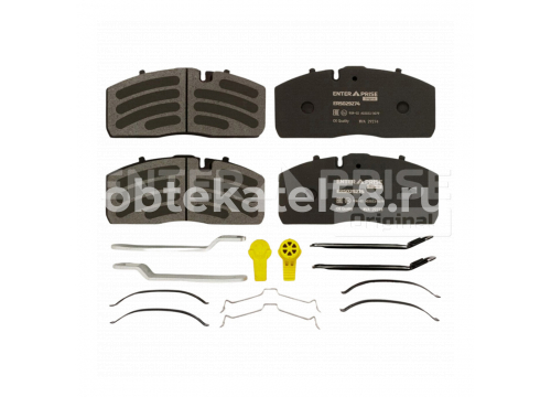 Комплект дисковых колодок 210х93х30мм Haldex DBT22LT (ModulT) (иные рожки)29175 ENTERPRISE Original