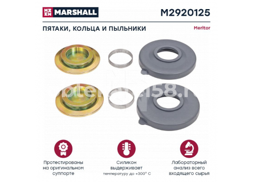 Ремкомплект суппорта MERITOR Elsa 2 (пятаки и пыльники) TTT 15014