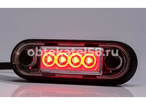 Габаритный светодиодный фонарь FT-073 C LED красный FRISTOM