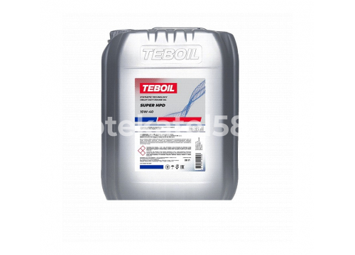 Масло дизельное TEBOIL SUPER HPD 10W40 (20л) CI-4, SL полусинтетическое 3229751
