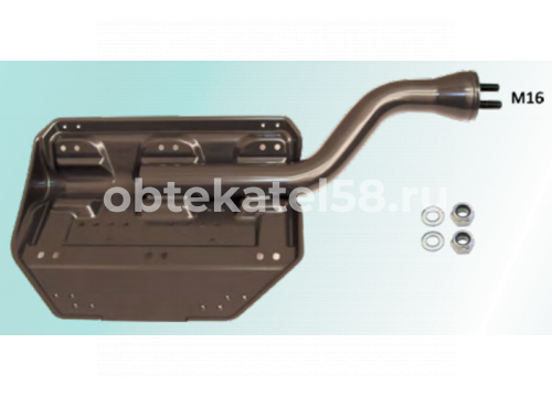 Кронштейн крыла SCANIA передний/LH/шпильки M16 он 2054602 HD-Parts 319437