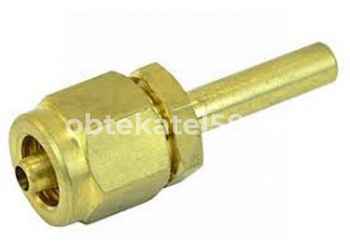 Фитинг термопластик прямой трубки D=6 мм GAZ ZL-0023 STARTEC INF.11.G06