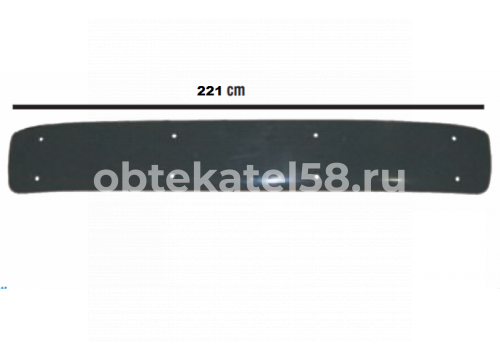 Козырек солнцезащитный MAN TGA XXL 221х36см высокая крыша он 81637010033 MARSHALL M9409120