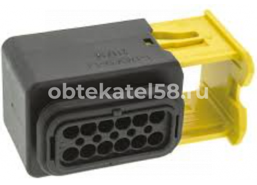 Разъём 12-pin ответный фары JAC/KMZ Компас 5/9/12 JAC OEM 117036391